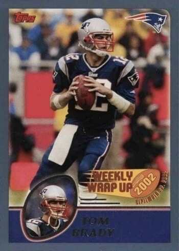 2003 Topps #293 Tom Brady Football Card 2003 Topps #293 Tom Brady Football Card