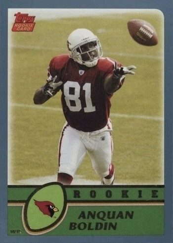 2003 Topps #348 Anquan Boldin Rookie Card 2003 Topps #348 Anquan Boldin Rookie Card