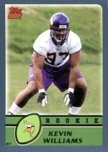 2003 Topps #359 Kevin Williams Rookie Card 2003 Topps #359 Kevin Williams Rookie Card
