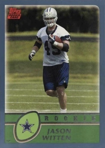 2003 Topps #372 Jason Witten Rookie Card 2003 Topps #372 Jason Witten Rookie Card