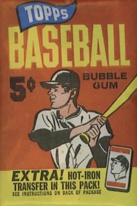 Unopened Pack of 1965 Topps Baseball Cards Unopened Pack of 1965 Topps Baseball Cards