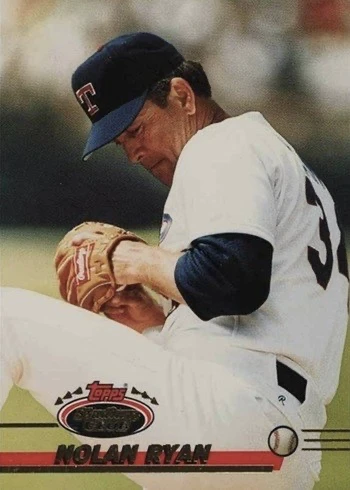 1993 Topps Stadium Club #353 Nolan Ryan Baseball Card 1993 Topps Stadium Club #353 Nolan Ryan Baseball Card