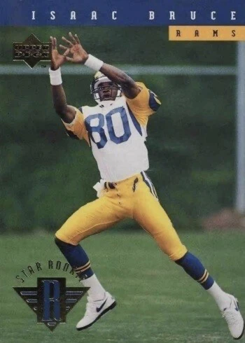 1994 Upper Deck #22 Isaac Bruce Rookie Card