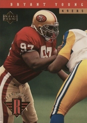 1994 Upper Deck #25 Bryant Young Rookie Card