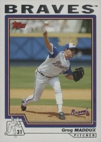 2004 Topps #140 Greg Maddux Baseball Card 2004 Topps #140 Greg Maddux Baseball Card