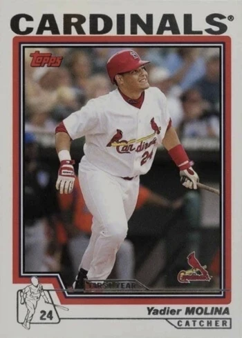 2004 Topps #324 Yadier Molina Rookie Card 2004 Topps #324 Yadier Molina Rookie Card