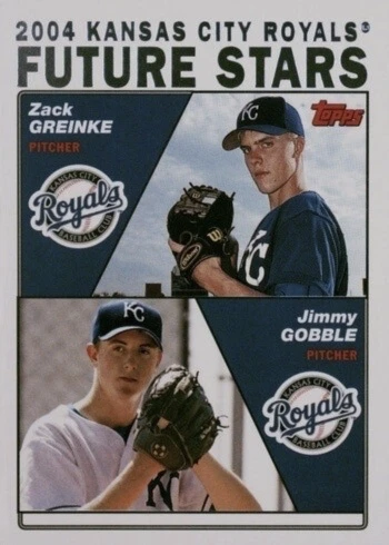 2004 Topps #330 Future Stars Zack Greinke Baseball Card 2004 Topps #330 Future Stars Zack Greinke Baseball Card