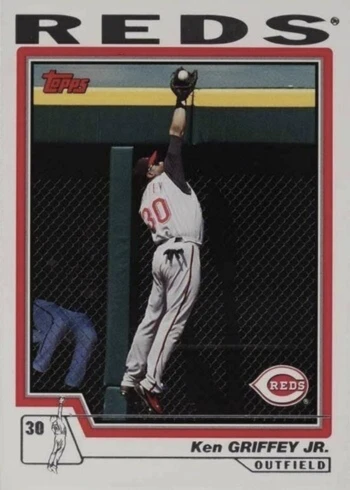 2004 topps #510 Ken Griffey Jr. Baseball Card 2004 topps #510 Ken Griffey Jr. Baseball Card