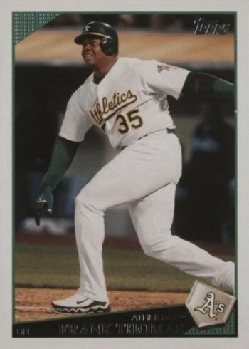 2009 Topps #24 Frank Thomas Baseball Card