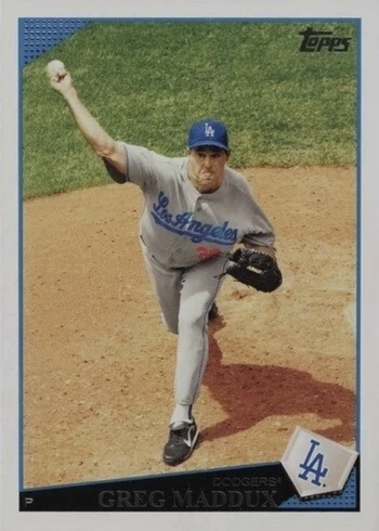 2009 Topps #287 Greg Maddux Baseball Card