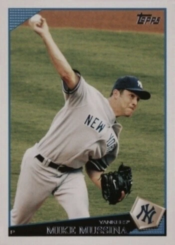 2009 Topps #41 Mike Mussina Baseball Card