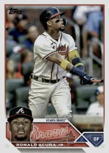 2023 Topps #150 Ronald Acuna Jr. Baseball Card