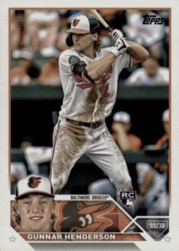 2023 Topps #206 Gunnar Henderson Rookie Card