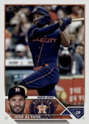 2023 Topps #222 Jose Altuve Baseball Card
