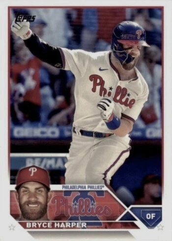 2023 Topps #3 Bryce Harper Baseball Card