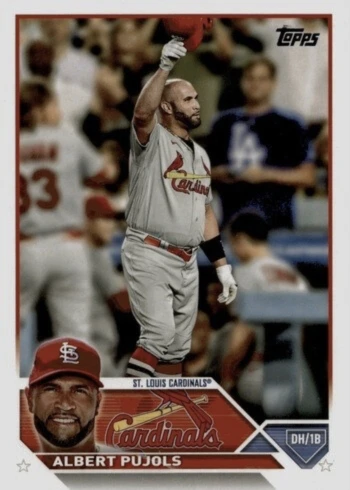 2023 Topps #5 Albert Pujols Baseball Card