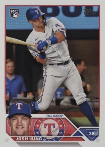 2023 Topps #529 Josh Jung Rookie Card