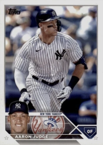 2023 Topps #62 Aaron Judge Baseball Card
