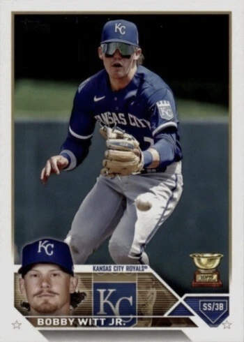 2023 Topps #7 Bobby Witt Jr. Baseball Card