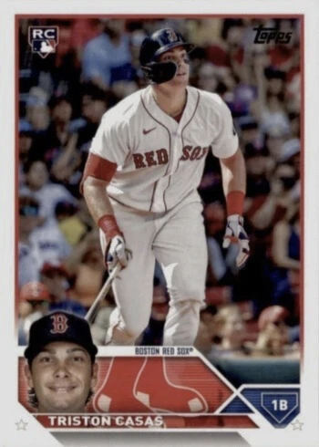 2023 Topps #92 Triston Casas Rookie Card