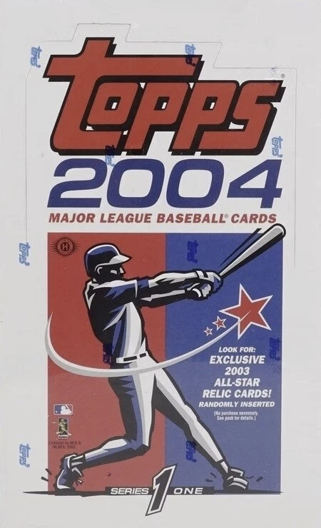 Box of 2004 Topps Baseball Cards Box of 2004 Topps Baseball Cards