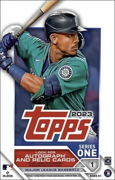 Unopened Box of 2023 Topps Baseball Cards