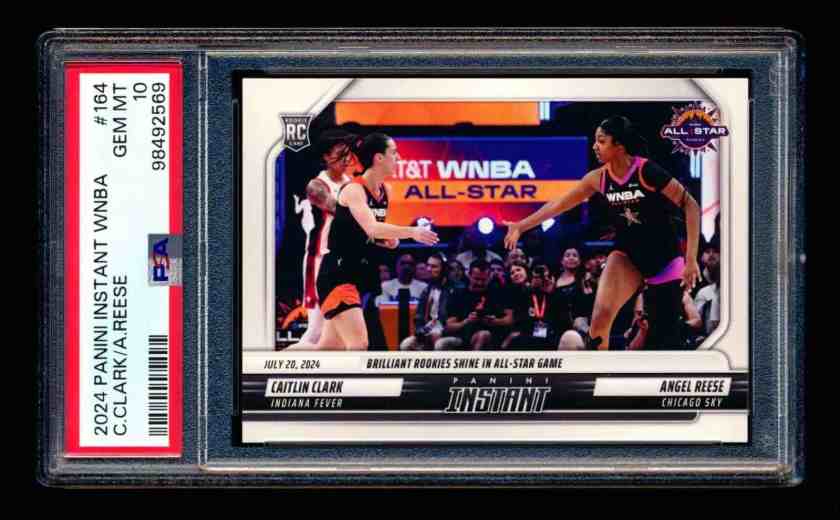 2024 Panini Instant WNBA #164 C. Clark/A. Reese PSA 10