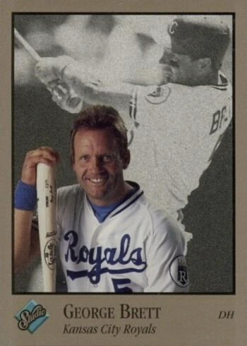 1992 Studio #181 George Brett Baseball Card 1992 Studio #181 George Brett Baseball Card