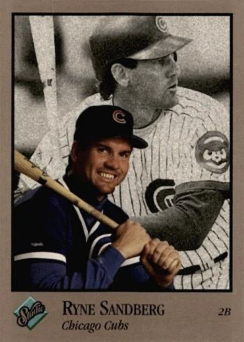 1992 Topps #18 Ryne Sandberg Baseball Card 1992 Topps #18 Ryne Sandberg Baseball Card