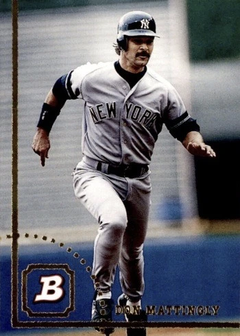 1994 Bowman #25 Don Mattingly Baseball Card 1994 Bowman #25 Don Mattingly Baseball Card