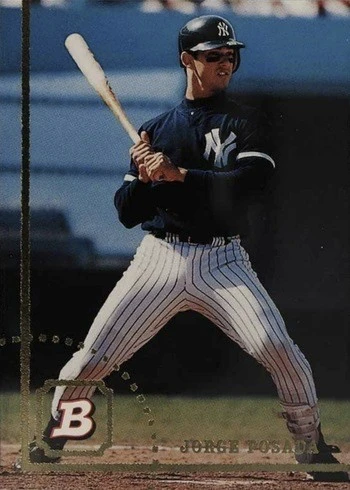 1994 Bowman #38 Jorge Posada Rookie Card 1994 Bowman #38 Jorge Posada Rookie Card