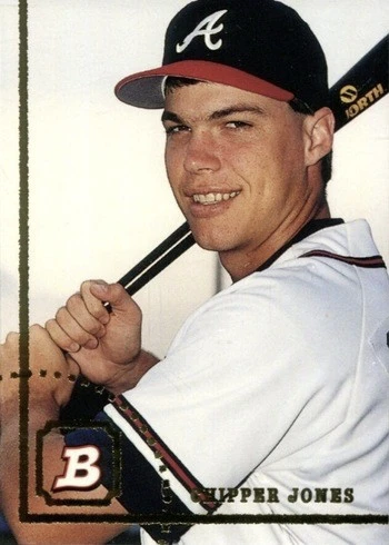 1994 Bowman #489 Chipper Jones Baseball Card 1994 Bowman #489 Chipper Jones Baseball Card