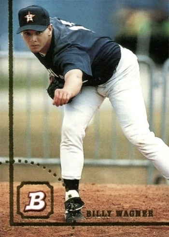 1994 Bowman #642 Billy Wagner Rookie Card 1994 Bowman #642 Billy Wagner Rookie Card