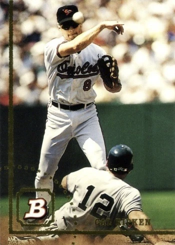 1994 Bowman #75 Cal Ripken Jr. Baseball Card 1994 Bowman #75 Cal Ripken Jr. Baseball Card