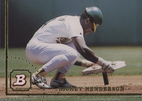 1994 Bowman #80 Rickey Henderson Baseball Card 1994 Bowman #80 Rickey Henderson Baseball Card