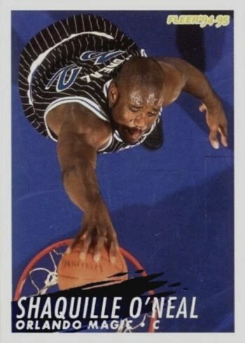 1994 Fleer #160 Shaquille O'Neal Basketball Card 1994 Fleer #160 Shaquille O'Neal Basketball Card