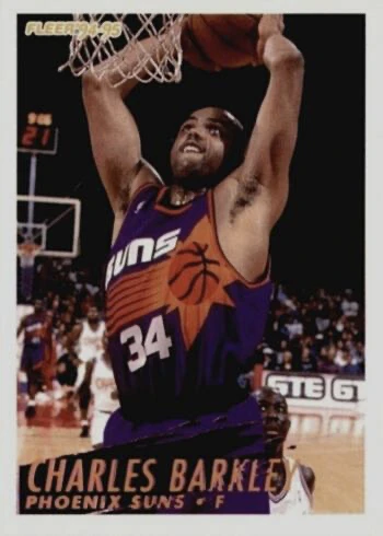 1994 Fleer #175 Charles Barkley Basketball Card 1994 Fleer #175 Charles Barkley Basketball Card