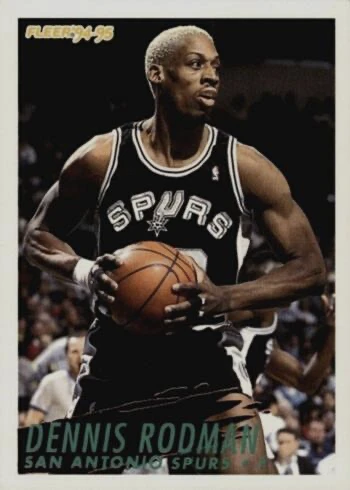 1994 Fleer #209 Dennis Rodman Basketball Card 1994 Fleer #209 Dennis Rodman Basketball Card