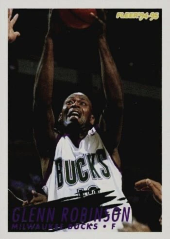 1994 Fleer #320 Glenn Robinson Rookie Card 1994 Fleer #320 Glenn Robinson Rookie Card