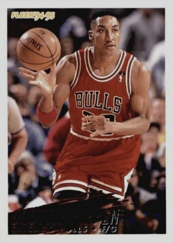 1994 Fleer #35 Scottie Pippen Basketball Card 1994 Fleer #35 Scottie Pippen Basketball Card