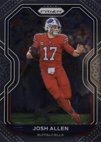 2020 Panini Prizm #1 Josh Allen Football Card 2020 Panini Prizm #1 Josh Allen Football Card