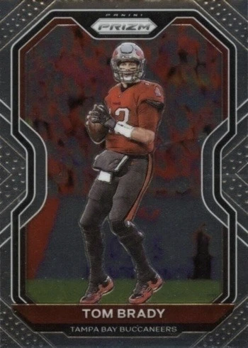 2020 Panini Prizm #255 Tom Brady Football Card 2020 Panini Prizm #255 Tom Brady Football Card