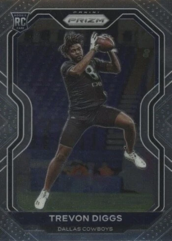 2020 Panini Prizm #335 Trevon Diggs Rookie Card 2020 Panini Prizm #335 Trevon Diggs Rookie Card