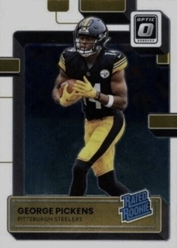 2022 Donruss Optic #223 George Pickens Rookie Card 2022 Donruss Optic #223 George Pickens Rookie Card