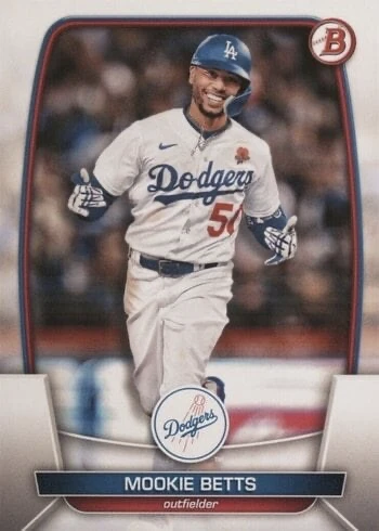 2023 Bowman #20 Mookie Betts Baseball Card 2023 Bowman #20 Mookie Betts Baseball Card
