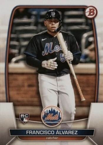 2023 Bowman #49 Francisco Alvarez Rookie Card 2023 Bowman #49 Francisco Alvarez Rookie Card
