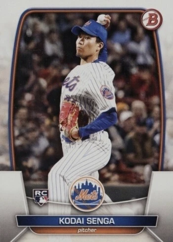 2023 Bowman #75 Kodai Senga Rookie Card 2023 Bowman #75 Kodai Senga Rookie Card