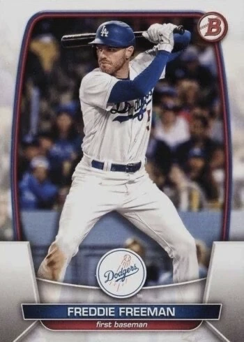 2023 Bowman #82 Freddie Freeman Baseball Card 2023 Bowman #82 Freddie Freeman Baseball Card