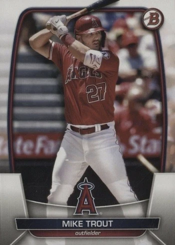 2023 Bowman #89 Mike Trout Baseball Card 2023 Bowman #89 Mike Trout Baseball Card
