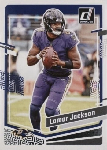 2023 Donruss #18 Lamar Jackson Football Card 2023 Donruss #18 Lamar Jackson Football Card
